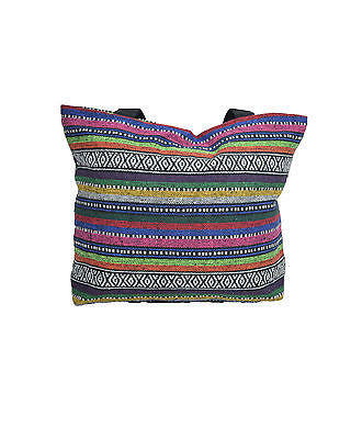 Trible Print Multicolored Tote Shoulder Bag - craze-trade-limited