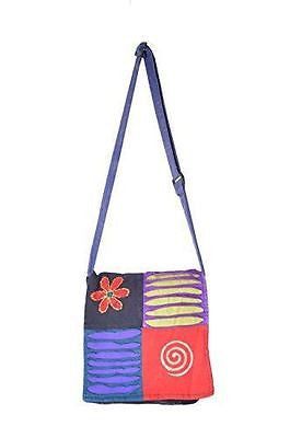 Ladies Hippie style multicoloured adjustable shoulder bag - BAGS0012 - TATTOPANI