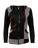 Ladies Slim Fit long Sleeve Jacket With Side Embroidery. - Tattopani Fashion ( Craze Trade Limited)