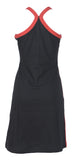 Strap Dress With Embroidery & Patch Design. - craze-trade-limited