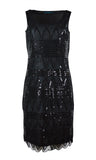 Ladies Sleeveless Mini Chinlon Dress. - TATTOPANI