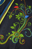 Carry Flower Dress With Patch & Embroidery Design. - craze-trade-limited