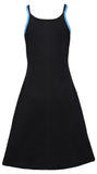 Strap Dress With Colorful 