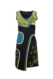 Carry Flower Dress With Patch & Embroidery Design. - craze-trade-limited