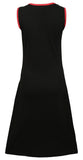Ladies Dress With Bird & Leaf Patch & Embroidery. - Tattopani Fashion ( Craze Trade Limited)